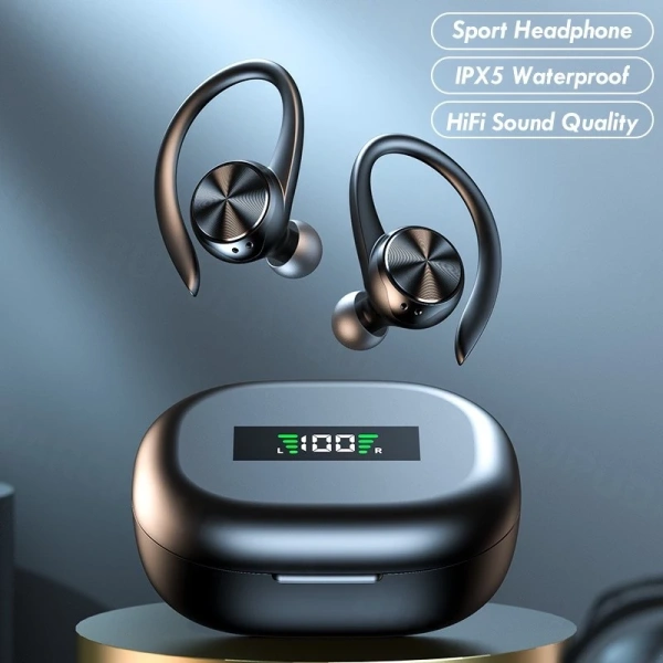 Tai nghe không dây Bluetooth thể thao chuẩn IPX5 thường giảm chất lượng hi‑fi khi đổ mồ hôi quá nhiều