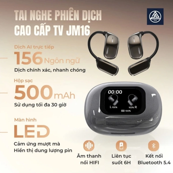 Tai nghe phiên dịch AI: Khi mong muốn giao tiếp đa ngôn ngữ gặp giới hạn bất ngờ trong chất lượng âm thanh