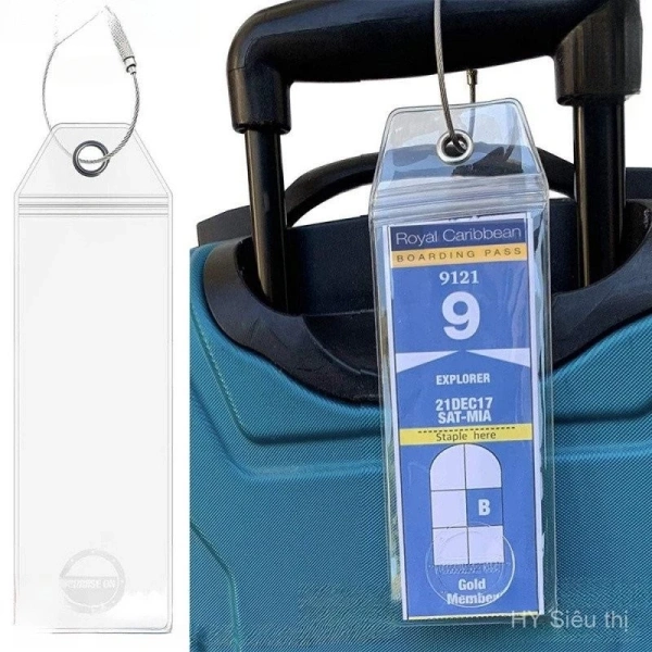 Tại sao nhãn hành lý PVC trong suốt không thấm nước lại cứu vớt hành lý khi chuyến bay gặp trục trặc?