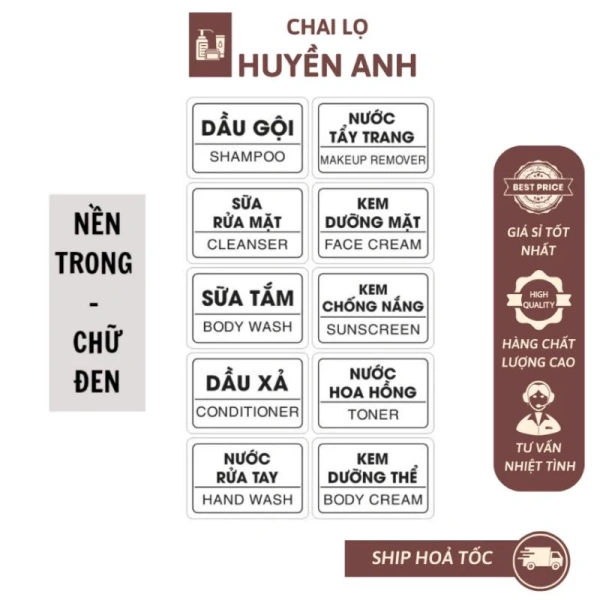 Tem dán mỹ phẩm trong suốt chống nước bong tróc: dấu hiệu mà nhiều người không nhận ra