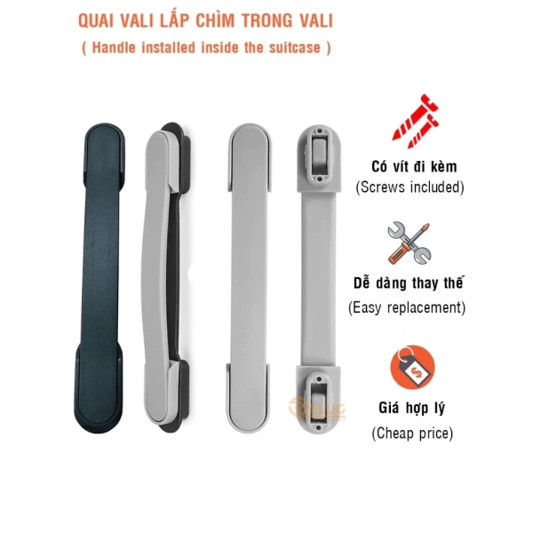 Thay tay cầm vali tại nhà: tiết kiệm chi phí nhưng độ bền lại không luôn như mong đợi