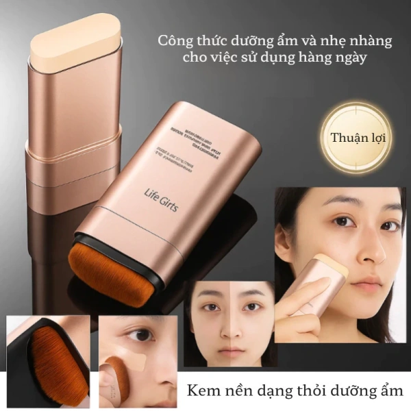 Thỏi che khuyết điểm hứa hẹn lớp trang điểm lâu trôi; thực tế khi độ ẩm tăng lỗ chân lông lại nổi bật hơn