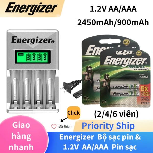 Thời gian sạc thực tế của bộ sạc pin AA/AAA đa khe khiến người dùng thường xuyên phải điều chỉnh lịch sử dụng
