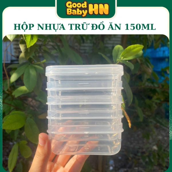 Thực tế bất ngờ khi dùng hộp trữ đông 150ml cho đồ ăn dặm của bé