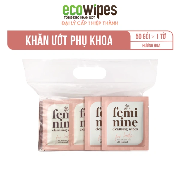 Thực tế: khăn ướt hương hoa kháng khuẩn dành cho phụ nữ không chỉ tiện lợi, mà còn giữ độ ẩm và tự tin suốt ngày