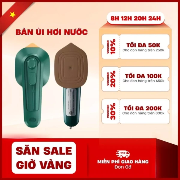 Thực tế khi dùng bàn là hơi nước cầm tay: độ nhệt nhanh nhưng pin nhanh hết làm phiền chuyến công tác