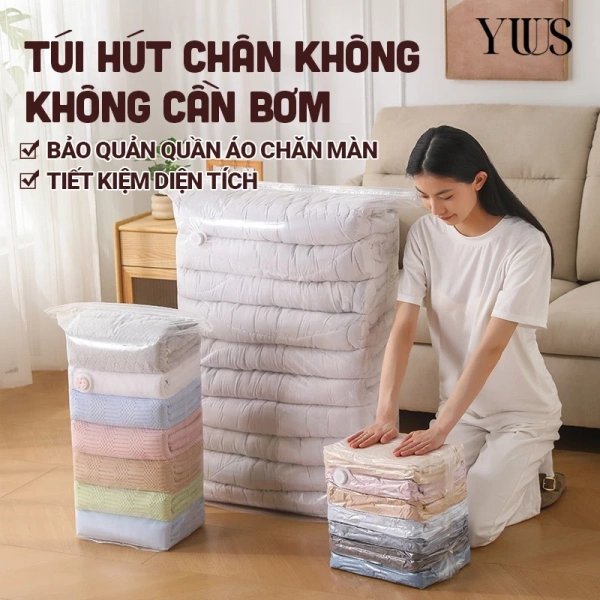 Thực tế tiết kiệm không gian với túi hút chân không: những chi tiết nhỏ thường bị bỏ qua