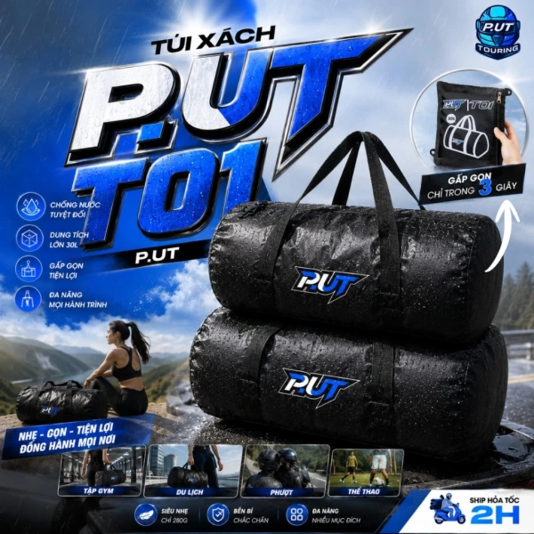 Tiện ích hứa hẹn của túi du lịch gấp gọn 30L gặp thực tế bất ngờ trong hành trình dài