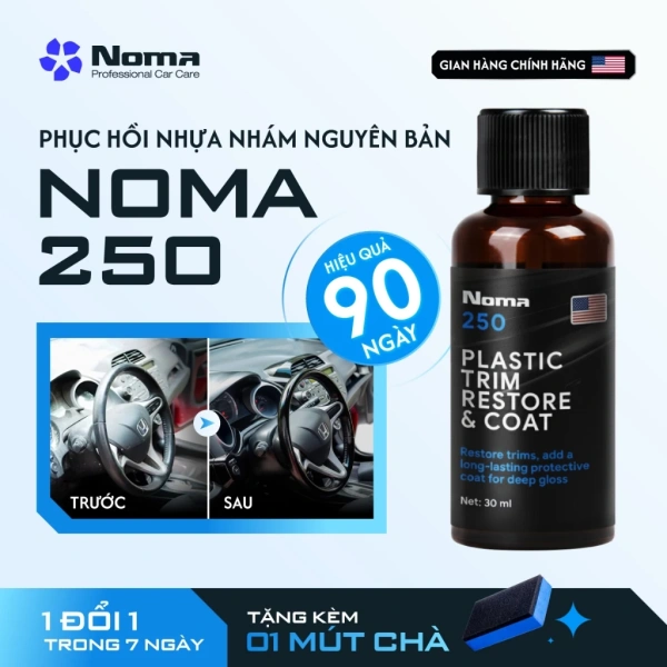 Tin dùng dung dịch phục hồi nhựa nhám, bất ngờ lớp sơn vẫn nhanh bạc màu – nguyên nhân ở đâu?