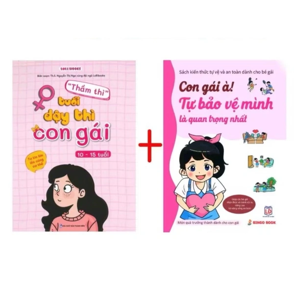 Từ những trang sách, con gái trẻ dần nhận ra việc bảo vệ bản thân quan trọng hơn bao giờ hết
