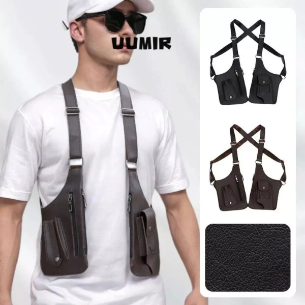Túi áo vest da cổ điển mang lại sự gọn gàng, nhưng ngăn khối chống trộm khiến việc lấy điện thoại trở thành bất ngờ