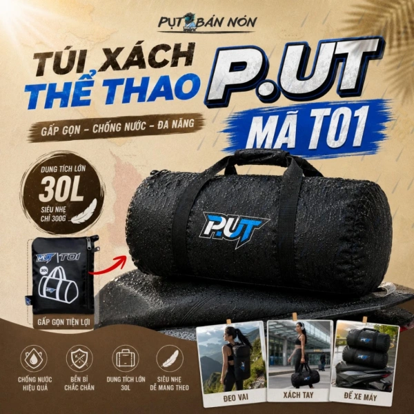 Túi du lịch gấp gọn 30L: Khi độ chịu nước không đủ cho những ngày mưa kéo dài