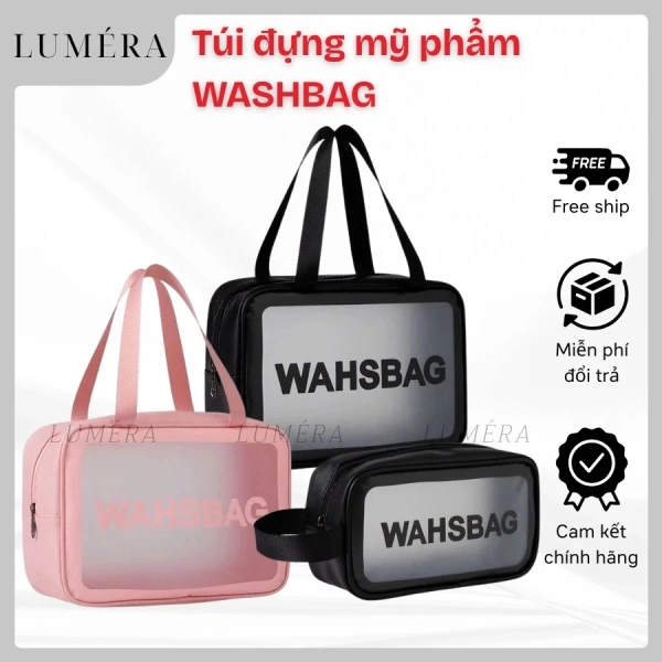 Túi đựng mỹ phẩm trong suốt chống thấm: Khi bột nền vẫn tràn ra trong hành lý