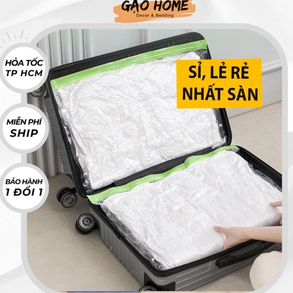 Túi hút chân không du lịch có thể thu gọn đồ, nhưng việc mở lại không phải lúc nào cũng tiện lợi