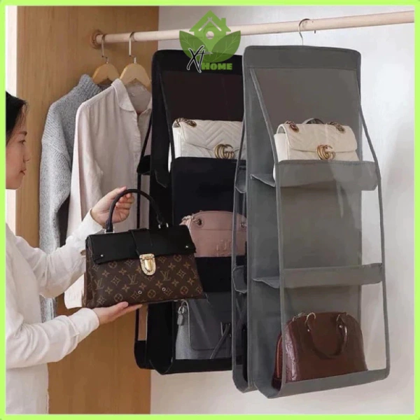 Túi xách 6 ngăn đa năng chống bụi: chi tiết ẩn khiến việc sắp xếp hàng ngày bất ngờ khó khăn