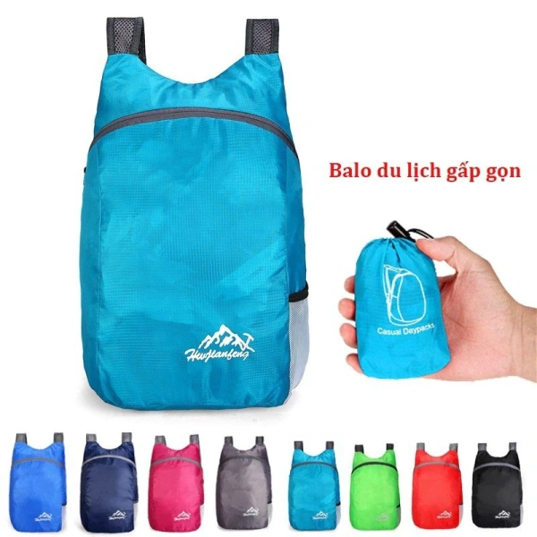 Ưu tiên balo gập gọn siêu nhẹ chống thấm thường làm người dùng quên cách sắp xếp đồ đạc hợp lý