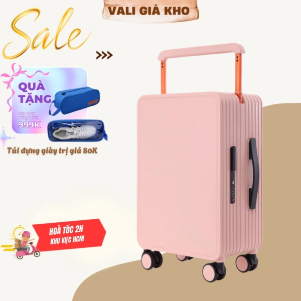Vali du lịch xách tay size 20 cabin chịu va đập khiến bạn suy nghĩ lại về mức độ an toàn của hành lý