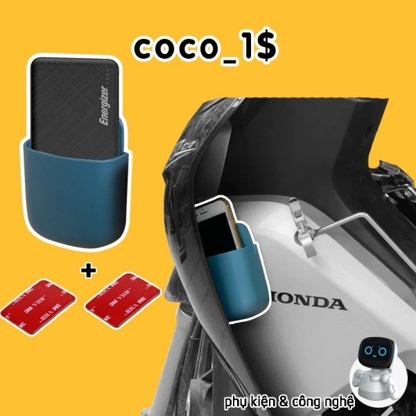 Vị trí gắn giá treo sạc quyết định độ bám của miếng dán 3M – một chi tiết nhỏ gây rắc rối mỗi ngày