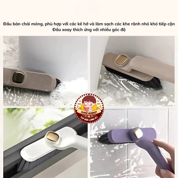 Thường nghĩ việc rửa khe hở mất hàng giờ, nhưng cọ xoay 360° đa năng có thể hoàn thành trong vài phút - Ảnh 1 Thường nghĩ việc rửa khe hở mất hàng giờ, nhưng cọ xoay 360° đa năng có thể hoàn thành trong vài phút - Ảnh 1