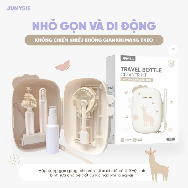 Tiện lợi khi mang bộ cọ rửa bình sữa du lịch không đồng nghĩa với việc bảo đảm sạch khuẩn cho bé - Ảnh 4