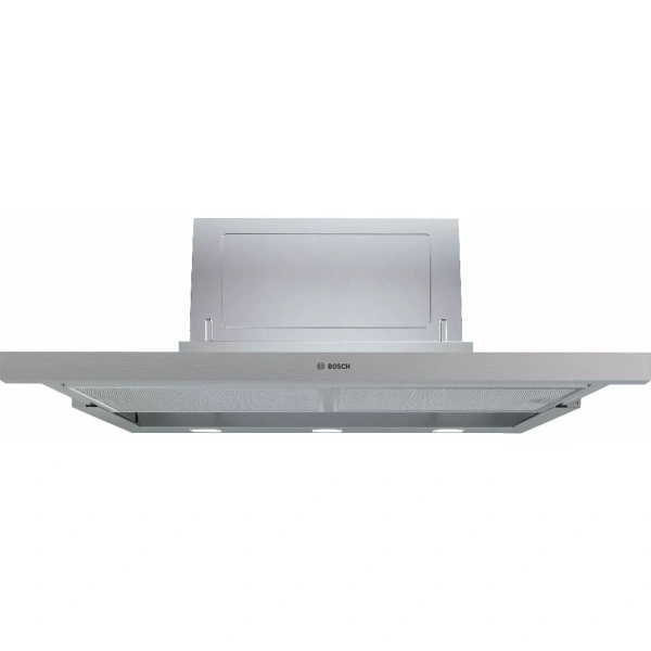 Với kích thước 90 cm, Bosch DFS097A51B được gắn âm tủ kéo rút, nhờ vậy không chiếm thêm không gian, giúp tủ bếp trông gọn gàng hơn. (Ảnh 4) Với kích thước 90 cm, Bosch DFS097A51B được gắn âm tủ kéo rút, nhờ vậy không chiếm thêm không gian, giúp tủ bếp trông gọn gàng hơn. (Ảnh 4)