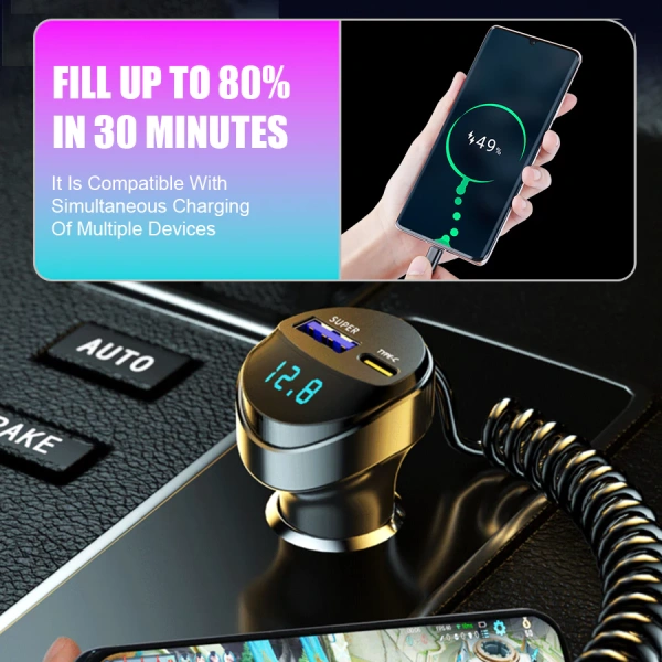 Hơn nữa, nếu xe của bạn trang bị hệ thống khởi động “stop‑start”, năng lượng cung cấp cho cổng thuốc lá có thể bị gián đoạn trong một vài giây; việc dùng bộ sạc có bộ nhớ năng lượng (circuit protection) sẽ giúp duy trì quá trình sạc mượt mà. (Ảnh 4) Hơn nữa, nếu xe của bạn trang bị hệ thống khởi động “stop‑start”, năng lượng cung cấp cho cổng thuốc lá có thể bị gián đoạn trong một vài giây; việc dùng bộ sạc có bộ nhớ năng lượng (circuit protection) sẽ giúp duy trì quá trình sạc mượt mà. (Ảnh 4)