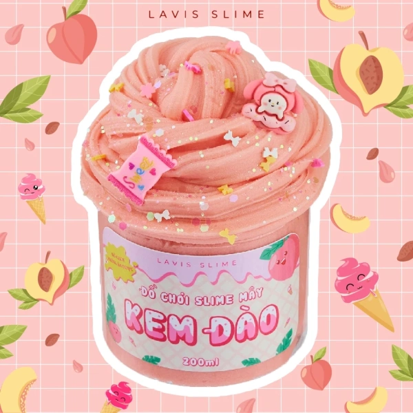 Trải nghiệm slime quả đào an toàn cho trẻ: khi độ mềm mịn hứa hẹn lại mang lại chút bám dính bất ngờ trong lúc chơi. - Ảnh 1 Trải nghiệm slime quả đào an toàn cho trẻ: khi độ mềm mịn hứa hẹn lại mang lại chút bám dính bất ngờ trong lúc chơi. - Ảnh 1