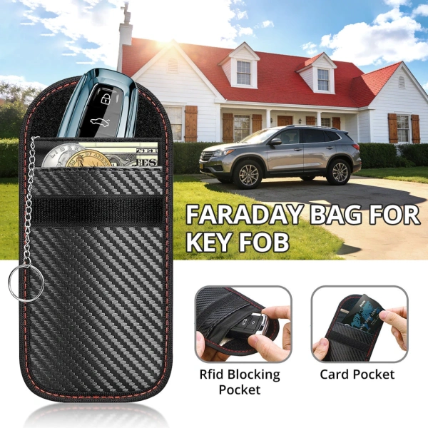 Với những tiêu chí trên, Fonken Chìa khóa xe RFID – Túi chặn tín hiệu Thẻ tín dụng là một ví dụ thực tiễn đáp ứng hầu hết nhu cầu. (Ảnh 4)