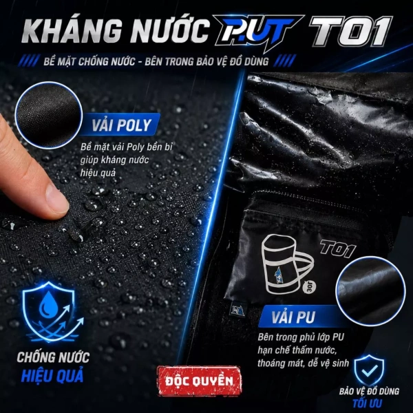 Trong những tình huống này, một chiếc túi chỉ “kháng nước nhẹ” sẽ dễ bị rò rỉ, làm hỏng điện thoại, máy ảnh hoặc quần áo. (Ảnh 4)