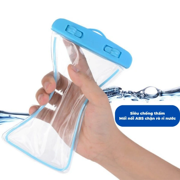 Hầu hết các túi chống nước hiện nay sử dụng lớp vỏ trong (inner lining) làm từ polyvinyl chloride (PVC) hoặc TPU, lớp màng ngoài thường là nhựa ABS cứng cáp. (Ảnh 2) Hầu hết các túi chống nước hiện nay sử dụng lớp vỏ trong (inner lining) làm từ polyvinyl chloride (PVC) hoặc TPU, lớp màng ngoài thường là nhựa ABS cứng cáp. (Ảnh 2)