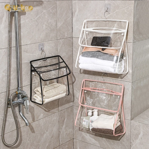 Túi đựng quần áo trong suốt chống nước được treo trong phòng tắm thực sự giúp áo giặt khô ráo hơn người nghĩ - Ảnh 1 Túi đựng quần áo trong suốt chống nước được treo trong phòng tắm thực sự giúp áo giặt khô ráo hơn người nghĩ - Ảnh 1
