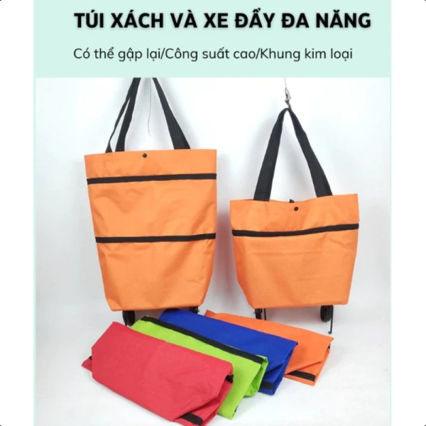 Túi kéo có bánh xe thực sự giảm tải khi đi chợ: những chi tiết mà người mua thường bỏ qua - Ảnh 3