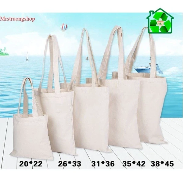 Túi vải bố trơn màu kem không khóa kéo: khi sự đơn giản gây bất ngờ cho cách bảo quản đồ dùng hàng ngày - Ảnh 1 Túi vải bố trơn màu kem không khóa kéo: khi sự đơn giản gây bất ngờ cho cách bảo quản đồ dùng hàng ngày - Ảnh 1