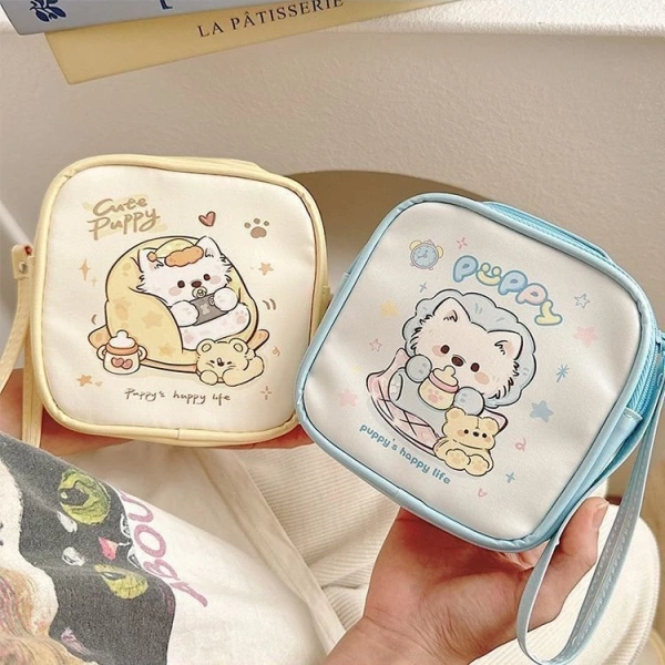 Túi ví đựng mỹ phẩm băng vệ sinh: Khi ngăn không tách riêng, đồ dùng dễ lộn xộn - Ảnh 3 Túi ví đựng mỹ phẩm băng vệ sinh: Khi ngăn không tách riêng, đồ dùng dễ lộn xộn - Ảnh 3