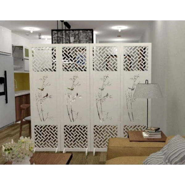 Trong số các lựa chọn, vách ngăn bằng gỗ nhựa composite thường được ưa chuộng cho không gian cần cả độ bền và khả năng chống ẩm, đồng thời vẫn giữ được ưu điểm giảm tiếng ồn tự nhiên. (Ảnh 3)