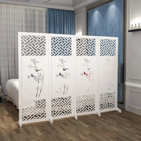 Vách ngăn cây trúc là một trong những mẫu được thiết kế phù hợp với xu hướng nội thất hiện đại và phong thủy. (Ảnh 4)