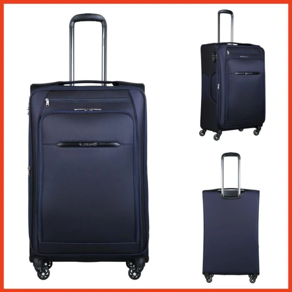Một vali nhựa cứng tiêu chuẩn 24 inch thường nặng khoảng 3,2‑3,8 kg. (Ảnh 2) Một vali nhựa cứng tiêu chuẩn 24 inch thường nặng khoảng 3,2‑3,8 kg. (Ảnh 2)