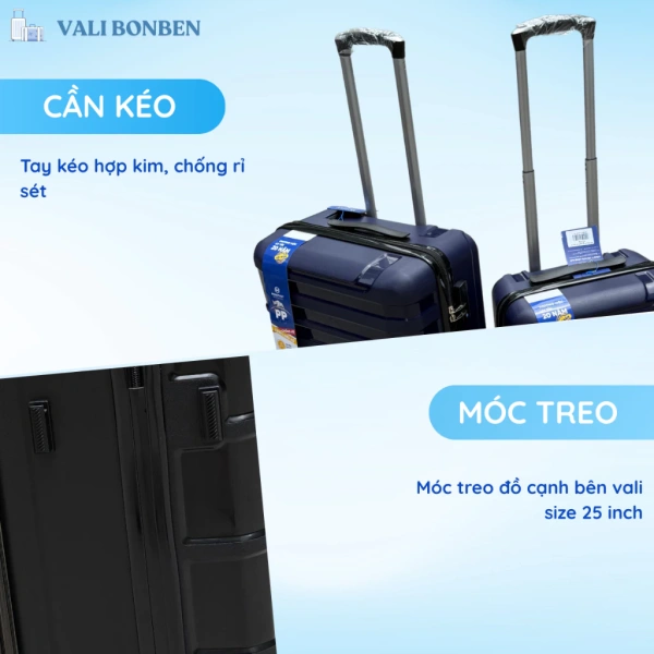 Vali nhựa 20‑inch chịu được những va chạm trong hành trình du lịch – thực tế sau 6 tháng so với kỳ vọng - Ảnh 3