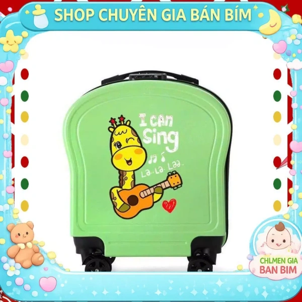 Vẻ ngoài đáng yêu của valy trẻ em có thể khiến bạn bỏ qua những bất tiện trong việc sắp xếp bình sữa - Ảnh 1