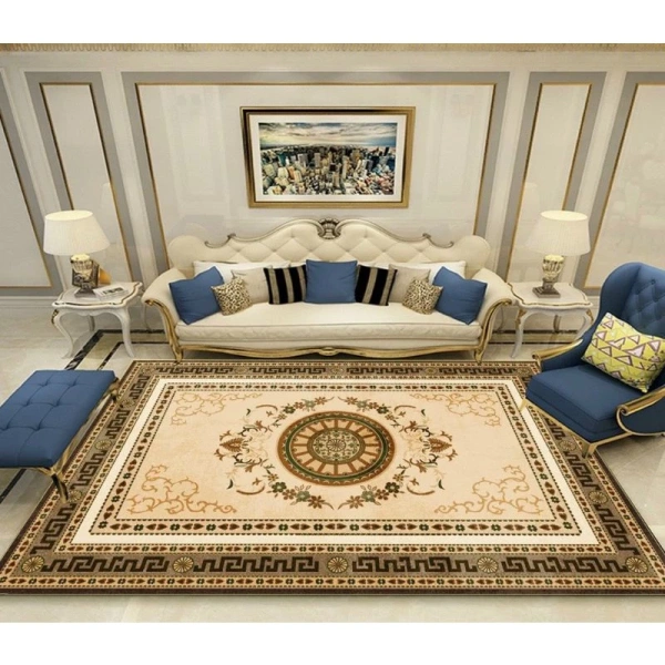 Vẻ sang trọng của thảm trải sàn 2 m x 3 m nhập khẩu trong phòng khách khiến việc bảo quản trở nên khó khăn hơn - Ảnh 5