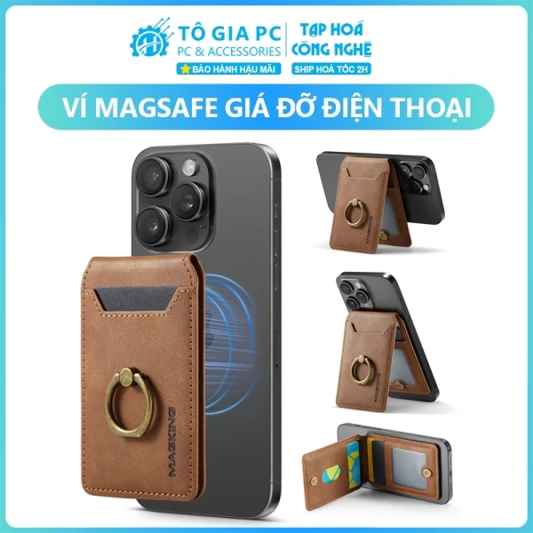 Ví chống RFID tích hợp giá đỡ điện thoại vừa tiện vừa khiến việc chuyển sang sạc không dây gặp bất ngờ. - Ảnh 1 Ví chống RFID tích hợp giá đỡ điện thoại vừa tiện vừa khiến việc chuyển sang sạc không dây gặp bất ngờ. - Ảnh 1