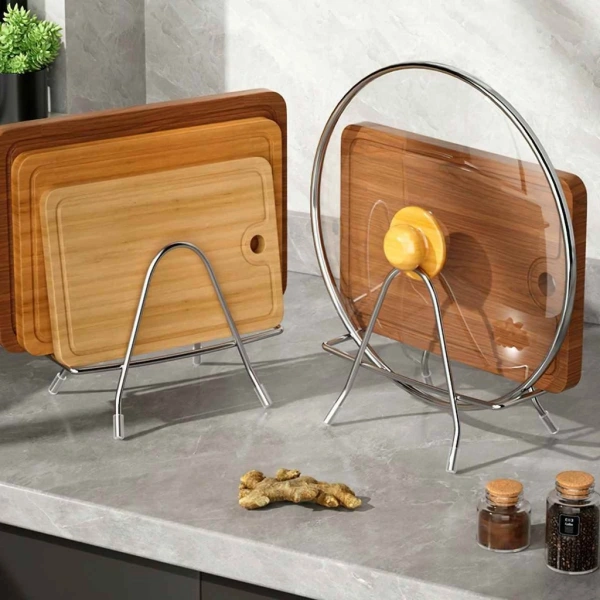 Câu 1: Giá để dao thớt inox có cần dùng phụ kiện lắp cố định không? (Ảnh 5)