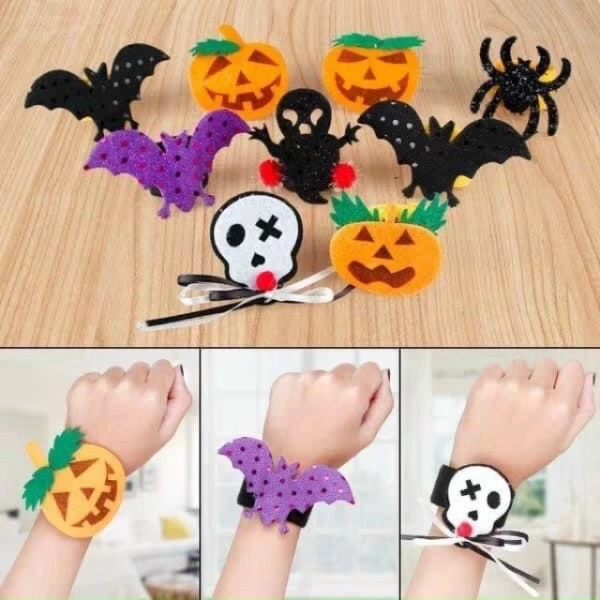 Vòng tay Halloween trông dễ thương, nhưng việc tháo rời trong bữa tiệc lại gây bất ngờ khó chịu. - Ảnh 1