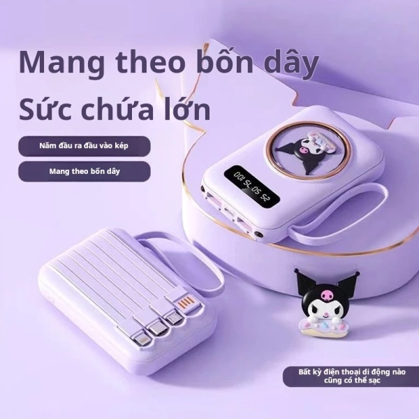 Dung lượng 20 000 mAh được coi là “cao” trong phân khúc sạc dự phòng mini. (Ảnh 2) Dung lượng 20 000 mAh được coi là “cao” trong phân khúc sạc dự phòng mini. (Ảnh 2)