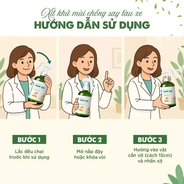 Xịt tinh dầu khử mùi thực sự giảm cảm giác say tàu, hay chỉ là mùi thơm tạm thời? - Ảnh 4