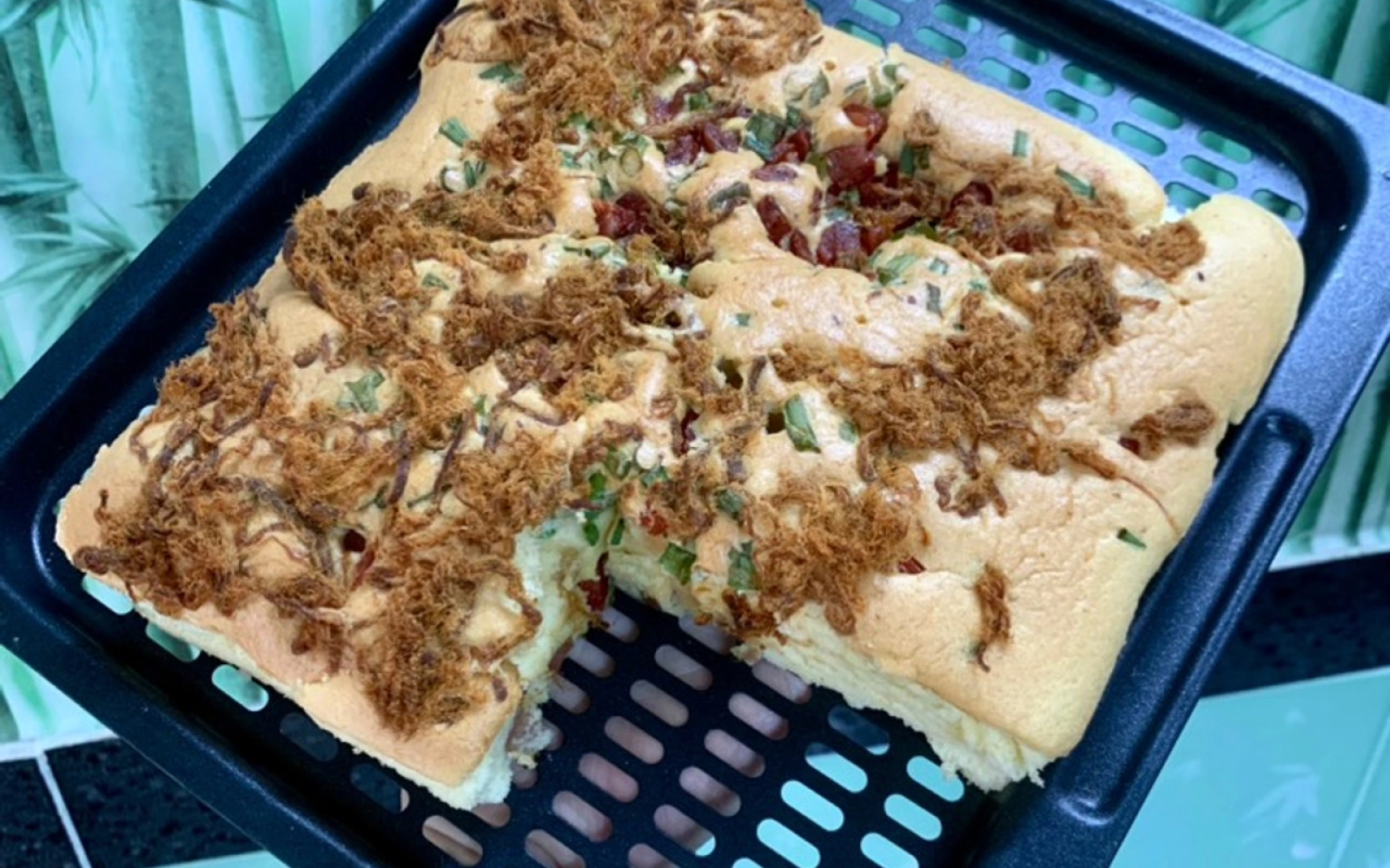 Bánh bông lan mặn