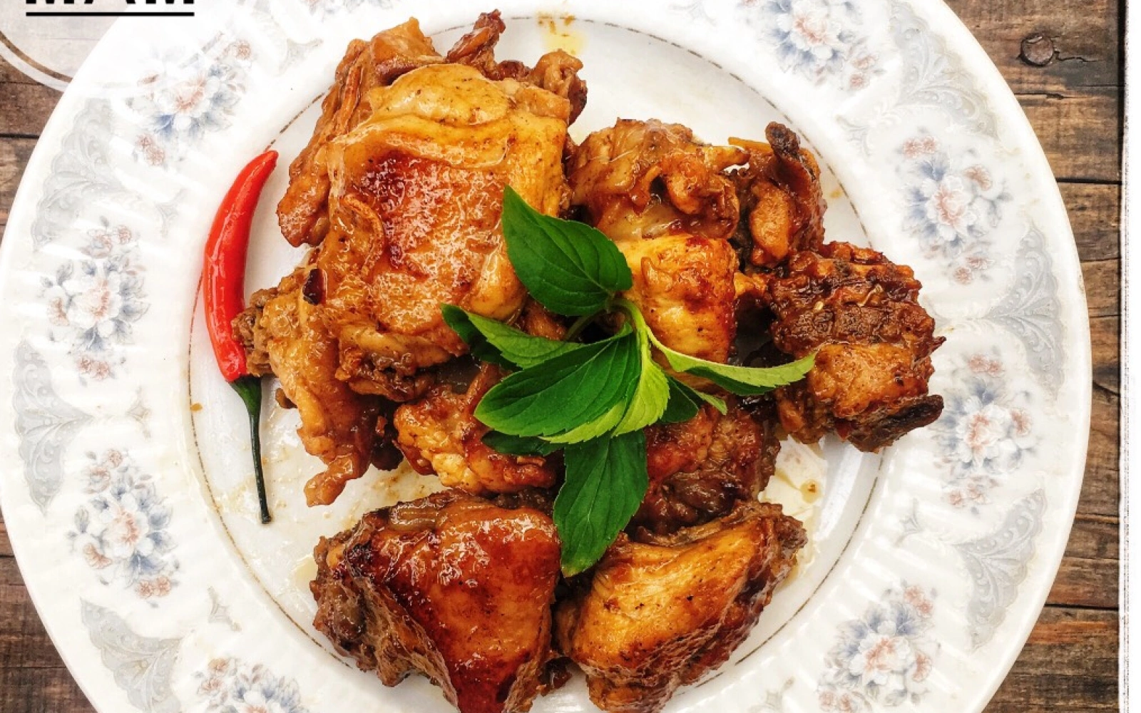 Gà chiên mắm