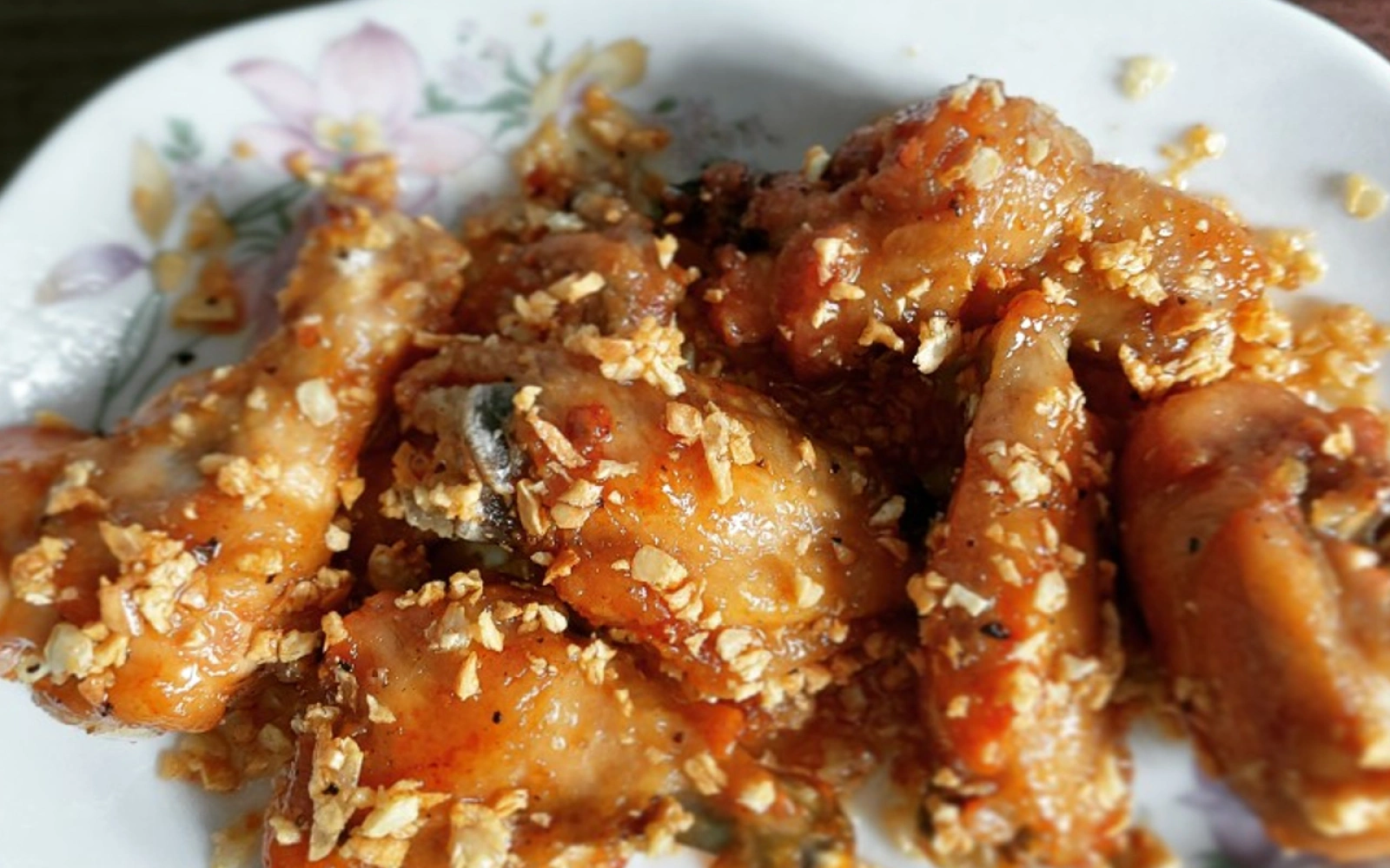 Gà chiên mắm tỏi