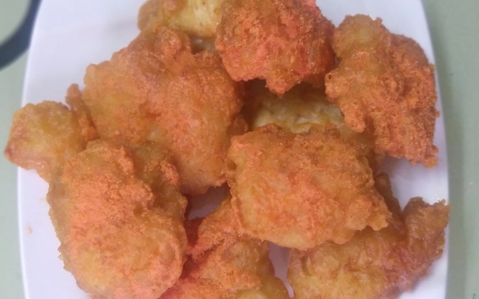 Gà viên lắc phô mai