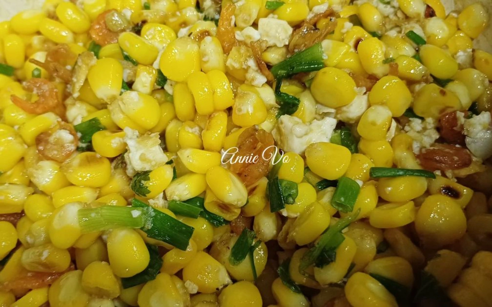 Bắp xào trứng muối